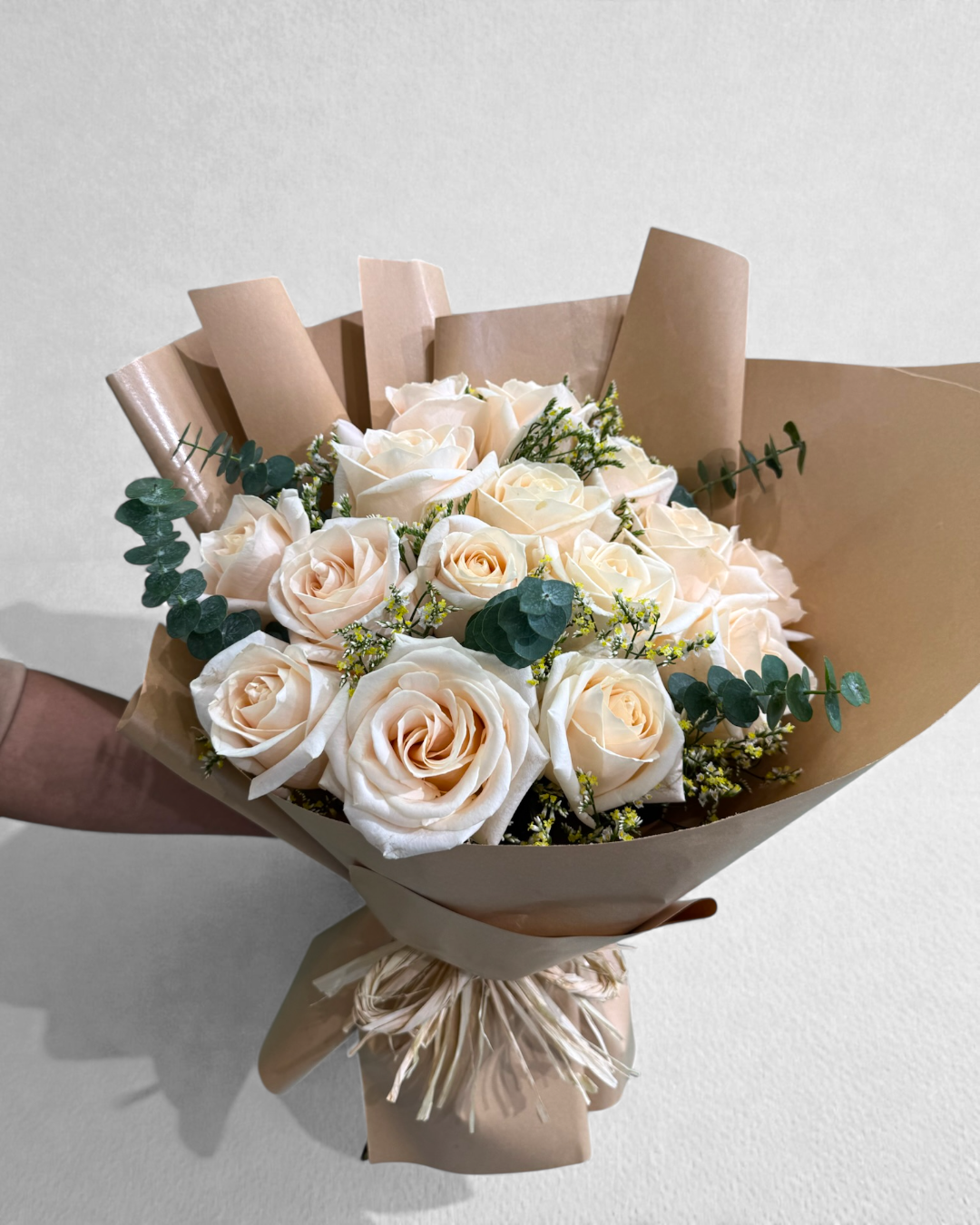 Blanc Rose | Luxury Flowers Dubai in Pure White