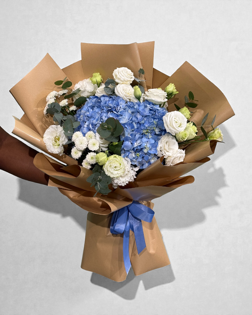 Blue Sonata | Luxury Flowers Dubai in Cool Blue Hues