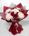Blush Crimson | Luxury Flowers Dubai in Two-Tone Hues