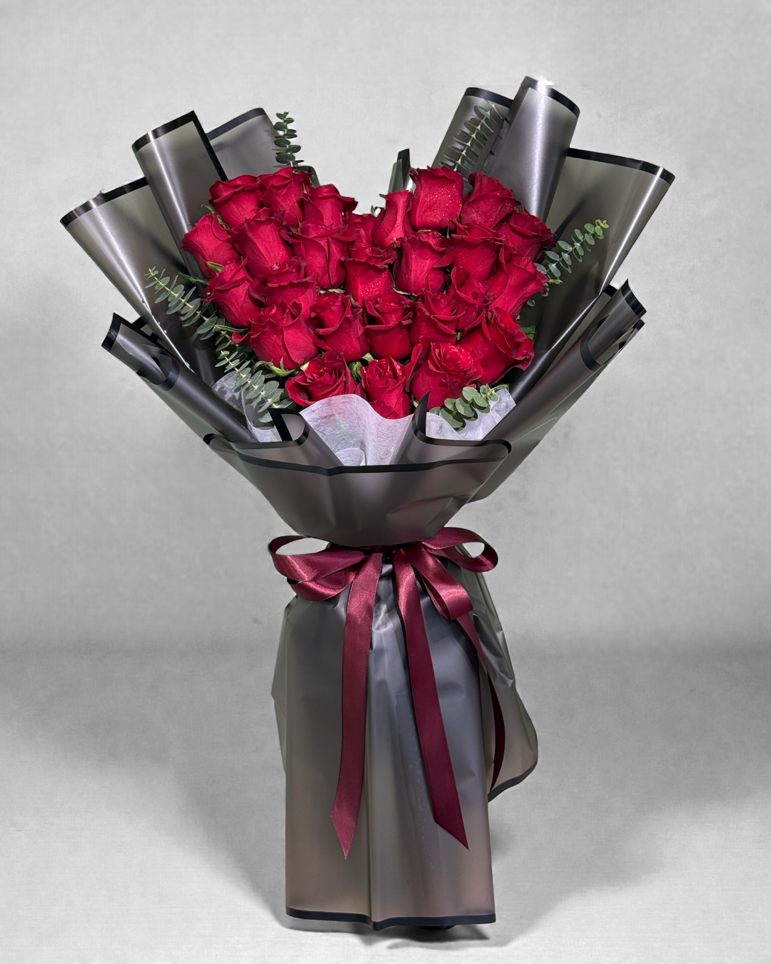 Crimson Devotion | Luxury Flowers Dubai in Rich Red